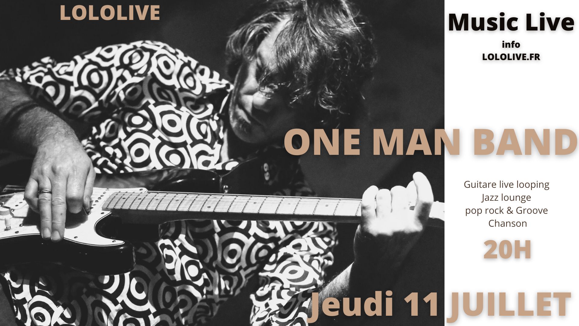 One Man Band LoloLive